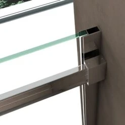 Doporro® Box Doccia 90x130x195cm, Cabina Doccia Con Porta Scorrevole Vetro Di Sicurezza ESG Vetro Trasparente Incluso Rivestimento Facile Da Pulire Ravenna17k 8 Doporro® Box Doccia 90x130x195cm, Cabina Doccia Con Porta Scorrevole Vetro Di Sicurezza ESG Vetro Trasparente Incluso Rivestimento Facile Da Pulire Ravenna17k -Hansgrohe Negozio 94235399 4