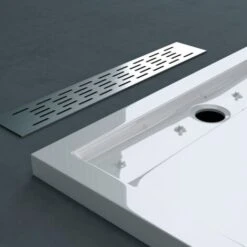 Doporro® Piatto Doccia 80x100x5cm, Piatto Doccia Rettangolare In Acrilico Xetro04W, Bianco -Hansgrohe Negozio 94236687 3