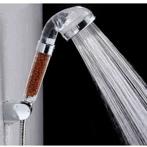 Trade Shop - Telefono Soffione Per Doccia Doccetta Depuratore Ionizzante Con Sali Minerali 4 Trade Shop - Telefono Soffione Per Doccia Doccetta Depuratore Ionizzante Con Sali Minerali - immagine 4