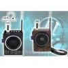 Trade Shop - Radio Fm Karaoke Usb Cassa Speaker Mp3 Sd Ricaricabile Con Torcia E Microfono