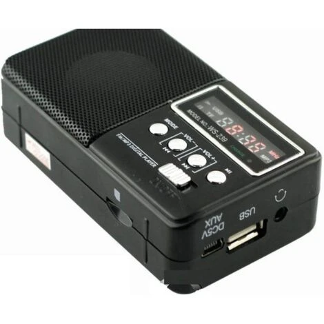 Trade Shop - Speaker Wireless Bluetooth Ricaricabile Altoparlante Radio Fm Portatile Q-y7000 5 Trade Shop - Speaker Wireless Bluetooth Ricaricabile Altoparlante Radio Fm Portatile Q-y7000 - immagine 5