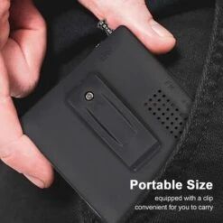 INDIN BC-R60 AM FM Radio Tascabile Portatile Alimentata A Batteria Mini Lettore Musicale Radio Alimentato Da 2 Batterie AA Altoparlante Wireless Per Casa E All'aperto -Hansgrohe Negozio 95223593 5