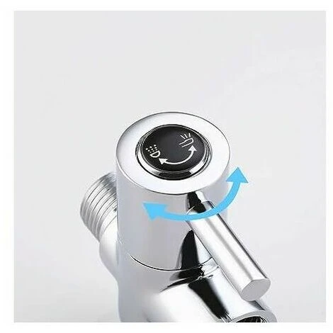 Deviatore Rubinetto Valvola Doccia A 2 Vie Deviatore In Ottone Adattatore Doccia Deviatore Doccetta Flessibile Doccia Soffione Doccia Cromo Lucido 4 Deviatore Rubinetto Valvola Doccia A 2 Vie Deviatore In Ottone Adattatore Doccia Deviatore Doccetta Flessibile Doccia Soffione Doccia Cromo Lucido - immagine 4