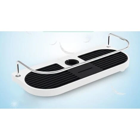 Mensola Per Doccia Telescopica Mensola Per Doccia A Colonna Regolabile In Alluminio Installazione Senza Foratura Mensola Per Bagno 19-25 Mm 3 Mensola Per Doccia Telescopica Mensola Per Doccia A Colonna Regolabile In Alluminio Installazione Senza Foratura Mensola Per Bagno 19-25 Mm - immagine 3