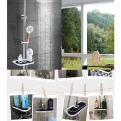 Mensola Per Doccia Telescopica Mensola Per Doccia A Colonna Regolabile In Alluminio Installazione Senza Foratura Mensola Per Bagno 19-25 Mm 8 Mensola Per Doccia Telescopica Mensola Per Doccia A Colonna Regolabile In Alluminio Installazione Senza Foratura Mensola Per Bagno 19-25 Mm -Hansgrohe Negozio 97874280 4