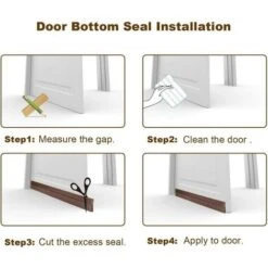 Striscia Di Tenuta In Silicone Per Porta A Basso Rumore 5x100 Cm (bianca) 7 Striscia Di Tenuta In Silicone Per Porta A Basso Rumore 5x100 Cm (bianca) -Hansgrohe Negozio 97883751 3