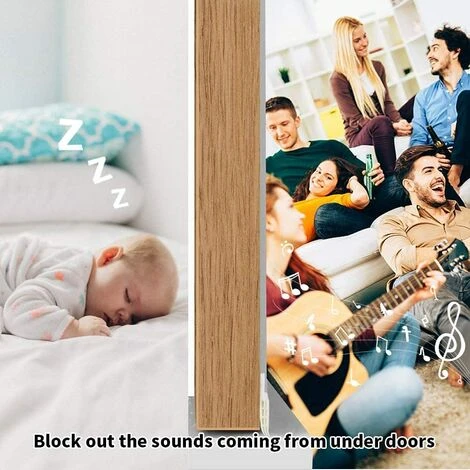 Striscia Di Tenuta In Silicone Per Porta A Basso Rumore 5x100 Cm (bianca) 5 Striscia Di Tenuta In Silicone Per Porta A Basso Rumore 5x100 Cm (bianca) - immagine 5