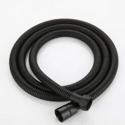 Flessibile Doccia 1,5 M Nero Opaco, Flessibile Doccia Universale In Acciaio Inossidabile Cavo Doccia, Antideflagrante E Anti-torsione