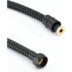 Flessibile Doccia 1,5 M Nero Opaco, Flessibile Doccia Universale In Acciaio Inossidabile Cavo Doccia, Antideflagrante E Anti-torsione -Hansgrohe Negozio 97886685 3