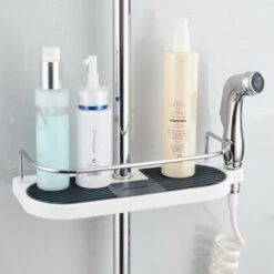 Organizer Da Bagno Per Shampoo, Adatto Per Binari Da 19 Mm A 25 Mm -Hansgrohe Negozio 98127321 3