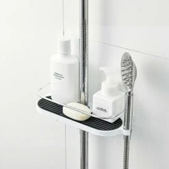 Organizer Da Bagno Per Shampoo, Adatto Per Binari Da 19 Mm A 25 Mm -Hansgrohe Negozio 98127321 4