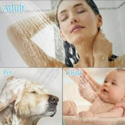 Soffione Doccia Ad Alta Pressione Grande Soffione Quadrato A Risparmio Idrico Con 3 Impostazioni Di Getto Universale E Regolabile SH-Large Silver 9 Soffione Doccia Ad Alta Pressione Grande Soffione Quadrato A Risparmio Idrico Con 3 Impostazioni Di Getto Universale E Regolabile SH-Large Silver -Hansgrohe Negozio 98717403 5