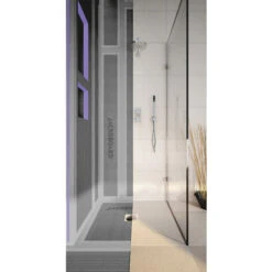 Jackon Aqua Decentral Piatto Doccia 1800x900x40mm Con Scarico Orizzontale Libero (4512098 + 4512007) -Hansgrohe Negozio 99580368 5